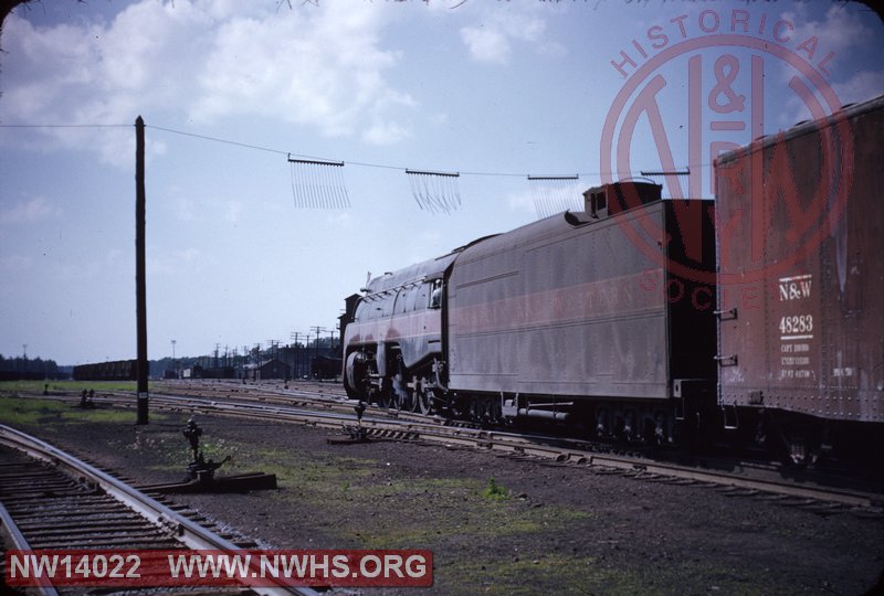 N&W K2 125 with #67 at Crewe, VA