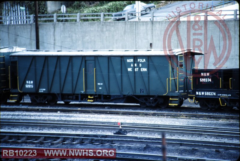 N&W Box, Tool #521213 at Bluefield, WV