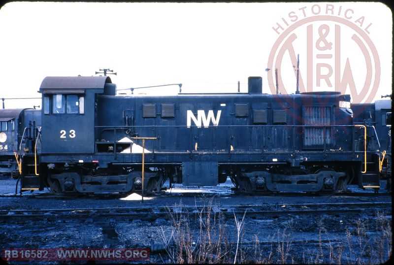 N&W ALCO T-6 #23 at Norfolk, VA