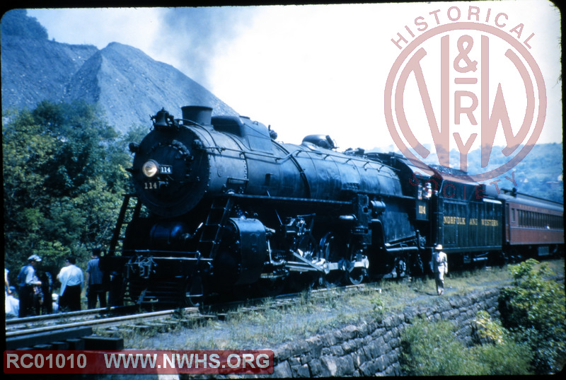 N&W Rwy Class K1 #114 at Pocahontas, VA