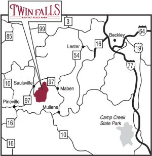 Twin Falls map